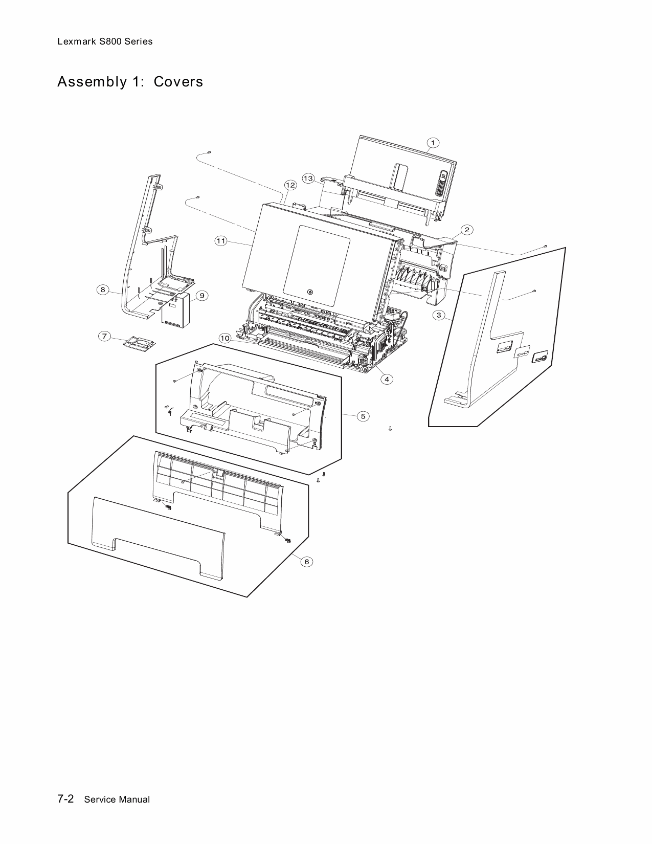 Lexmark All-In-One S800 4310 Service Manual-6